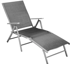 MERXX Gartenliege Alu/Textil, klappbar