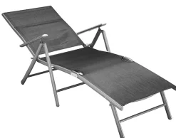 MERXX Gartenliege Alu/Textil, klappbar