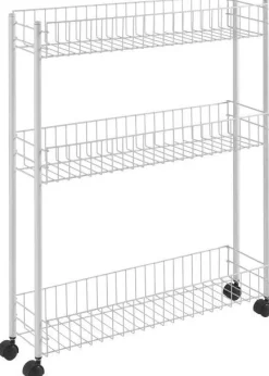 Metaltex Rollwagen »Fino« mit 3 Etagen, 60x16x72 cm