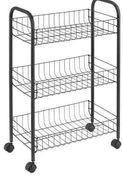 Metaltex Rollwagen »Lugano Lava« 1 Stk. tlg. Industrial Look, 3 Etagen
