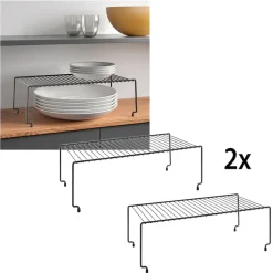 Metaltex Standregal »Lava line Brooklyene« 2 Stk. tlg. stapelbar