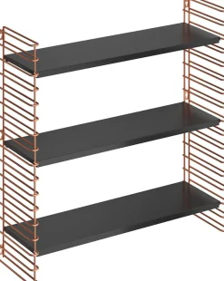 Metaltex Wandregal »Tomado« Seitengitter kupferfarben