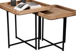 MIRRORS AND MORE Beistelltisch »Jenifer« 2 Stk. tlg.