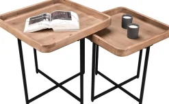 MIRRORS AND MORE Beistelltisch »Jenifer« 2 Stk. tlg.