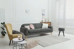 MIRRORS AND MORE Beistelltisch »Doreen« Set,Kombination aus Holz und Metall