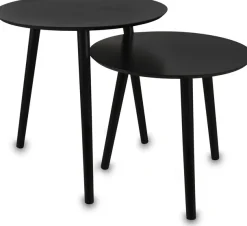 MIRRORS AND MORE Beistelltisch »Vilana« Set, 2 Stk. tlg. schlichte Farbgebung