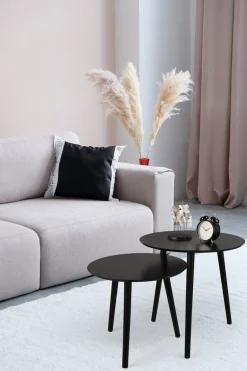 MIRRORS AND MORE Beistelltisch »Vilana« Set, 2 Stk. tlg. schlichte Farbgebung