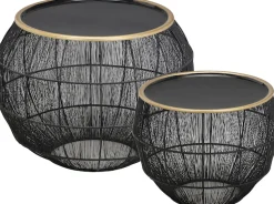 MIRRORS AND MORE Beistelltisch »Mika« Set, 2 Stk. tlg.