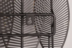 MIRRORS AND MORE Wandgarderobe »Alma« 1 Stk. tlg. Blatt-Design mit 5 Haken aus Metall