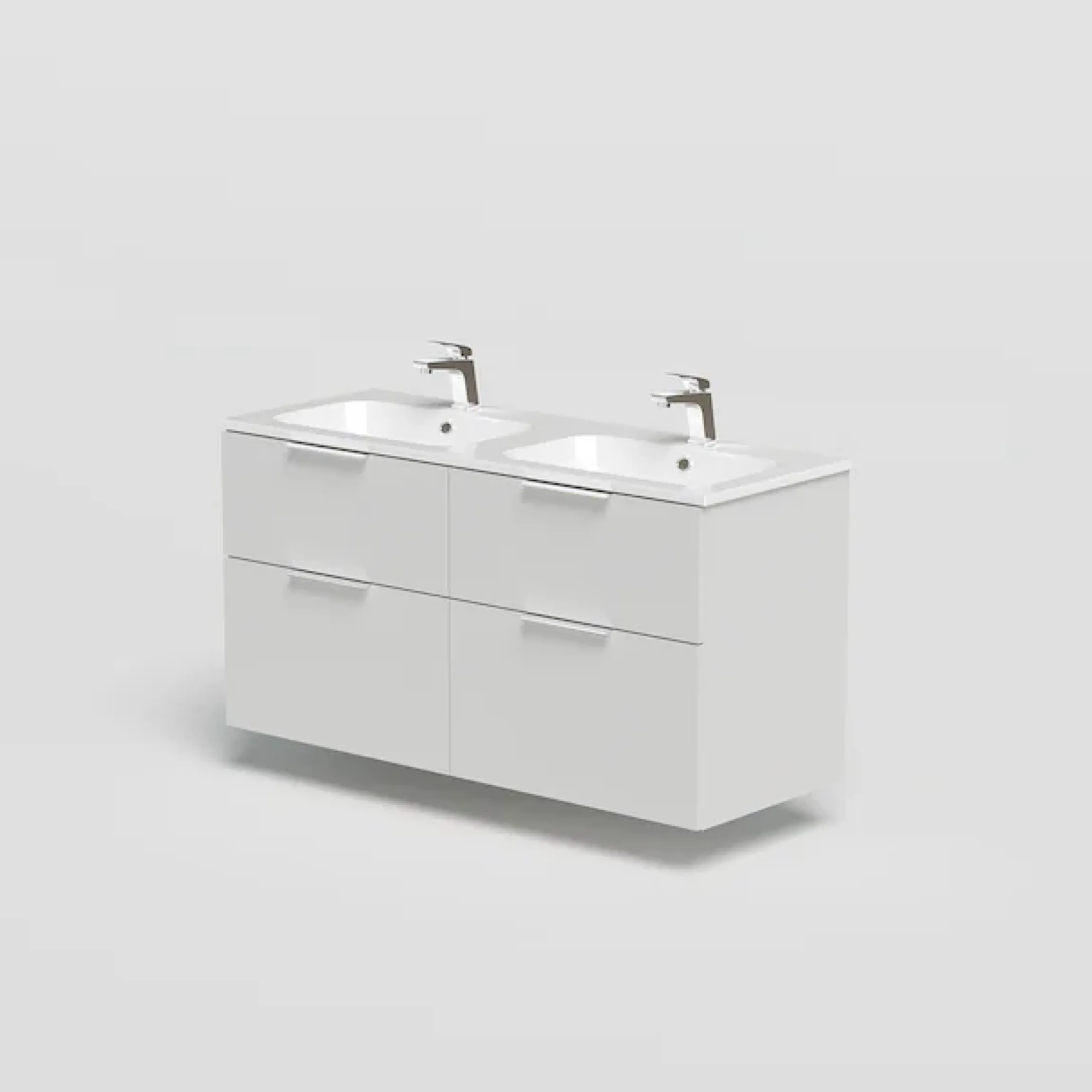 mit Soft-Close-Funktion, Vollauszüge, inkl. Becken , Breite 121 cm