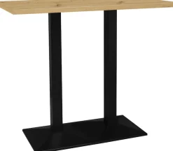 Mäusbacher Bistrotisch »Big Bistro Metall« Doppelsäulengestell, eckige Platte BHT 120x105x70 cm