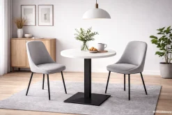 Mäusbacher Bistrotisch »Big Bistro Metall« Quadrat-Säulengestell, eckige Platte Ø 70 cm H 75 cm