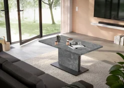 Mäusbacher Couchtisch »Lift Couchtisch« höhenverstellbar 56-75cm, Breite Tischplatte 120-160cm, Metallgestell