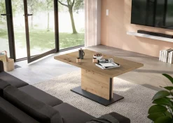 Mäusbacher Couchtisch »Lift Couchtisch« höhenverstellbar von 49-68 cm, Breite 120 cm, Metallgestell