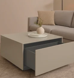 Mäusbacher Couchtisch »Nova« Couchtisch auf Rollen BHT 75/42/75 cm mit 1 Schublade, 1 offenes Fach