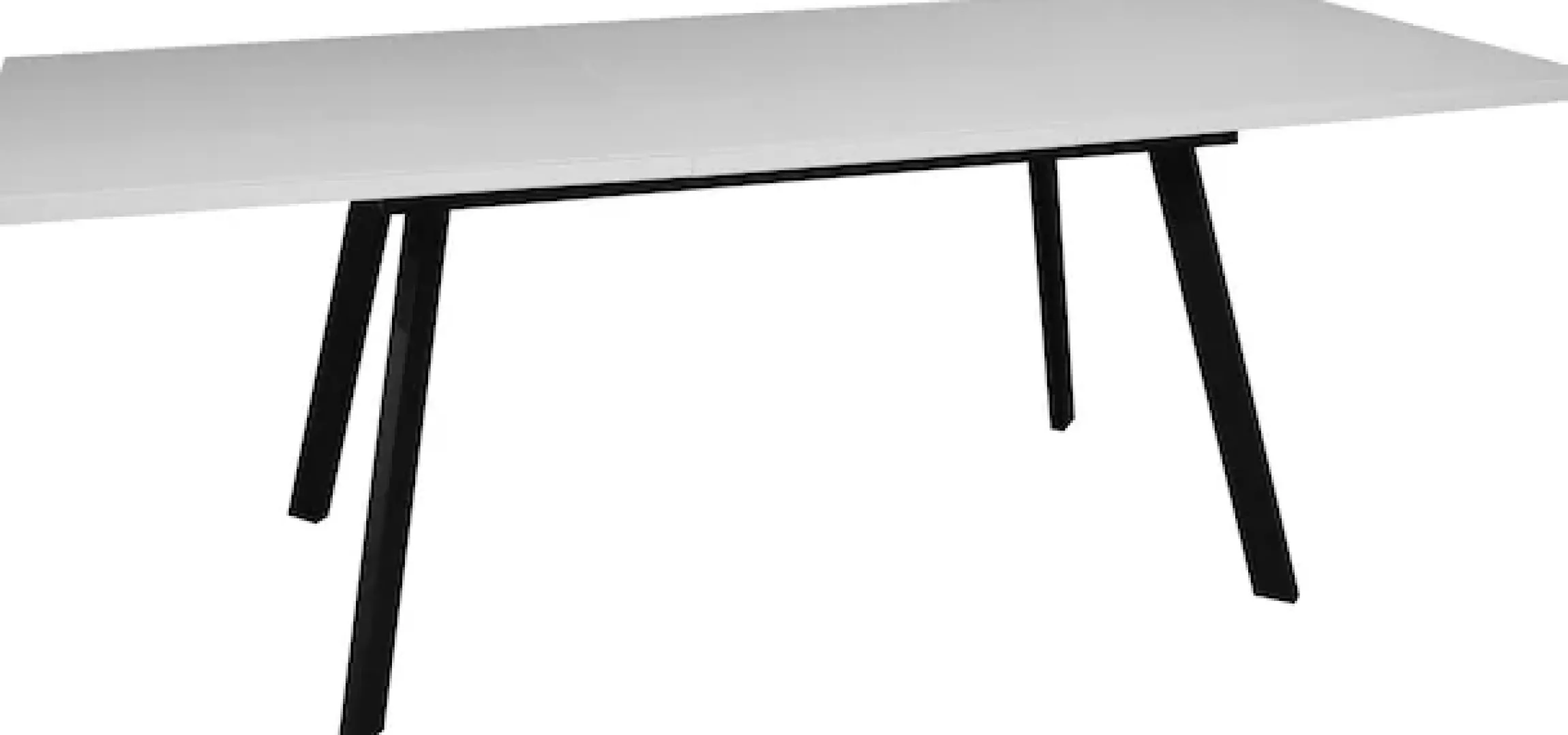 Mäusbacher Esstisch »Imola« OTTOs Choice Tisch,Mäusbacher Esstisch, Breite 160 cm, mit Glasoberplatte, 4 Metallfüße