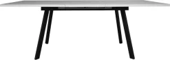 Mäusbacher Esstisch »Imola« OTTOs Choice Tisch,Mäusbacher Esstisch, Breite 160 cm, mit Glasoberplatte, 4 Metallfüße