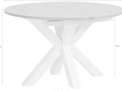 Mäusbacher Esstisch , Untergestell Sternform