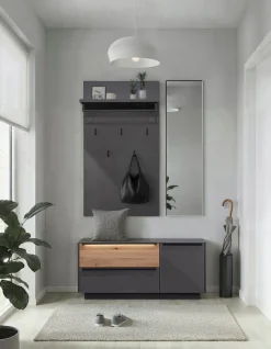 Mäusbacher Garderobenpaneel »Nova Garderobe« mit Kleiderstange und Hutablage BHT 69x123x28 cm
