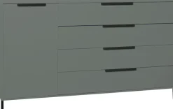 Mäusbacher Highboard »Bonnie« Board mit Quadratgestell