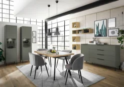 Mäusbacher Highboard »Bonnie« Board mit Quadratgestell