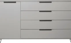 Mäusbacher Highboard »Bonnie« Highboard mit Drahtgestell
