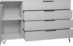 Mäusbacher Highboard »Bonnie« Highboard mit Drahtgestell
