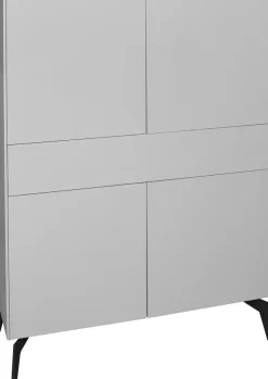 Mäusbacher Highboard »Imola« Mäusbacher Highboard, Breite 121 cm, mit Glasfront und Glasoberplatte