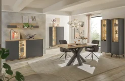 Mäusbacher Kommode Faro Sideboard B 169 cm, inkl. Beleuchtung, Push to open Funktion