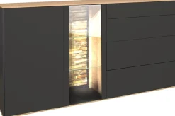 Mäusbacher Kommode Faro Sideboard B 169 cm, inkl. Beleuchtung, Push to open Funktion