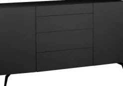 Mäusbacher Kommode »Imola« Kommode mit Glasfront und Glasoberplatte