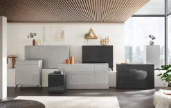 Mäusbacher Kommode »Imola« Kommode mit Glasfront und Glasoberplatte