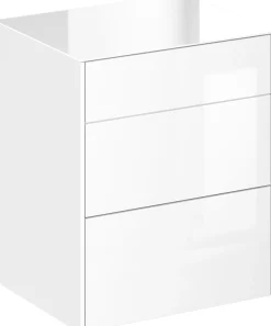 Mäusbacher Kommode Kommode BHT 52/63/42 cm, Push to open, Front+Oberplatte=Glas