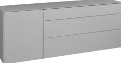 Mäusbacher Lowboard »Imola« Mäusbacher Lowboard, mit Glasfront und Glasoberplatte, 1 Schublade