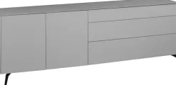 Mäusbacher Lowboard »Imola« Mäusbacher Lowboard mit Glasfront und Glasoberplatte