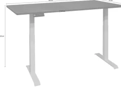 Mäusbacher Schreibtisch »Big System Office« Breite 160 cm, elektrisch höhenverstellbar