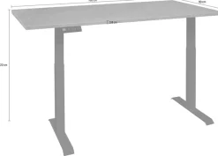 Mäusbacher Schreibtisch »Big System Office« Breite 180 cm, elektrisch höhenverstellbar