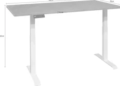 Mäusbacher Schreibtisch »Big System Office« Breite 160 cm, elektrisch höhenverstellbar
