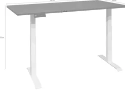 Mäusbacher Schreibtisch »Big System Office« Breite 160 cm, elektrisch höhenverstellbar