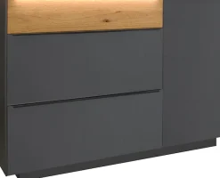 Mäusbacher Schuhschrank »Nova Garderobe« inkl. Metallschuhkörbe undGriffbeleuchtung BHT 107 x 110 x 32 cm