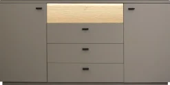 Mäusbacher Sideboard B/H/G: 192x92x45, inkl. Beleuchtung