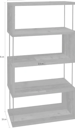 Mäusbacher Standregal »Sticks Regale« Breite 66 cm