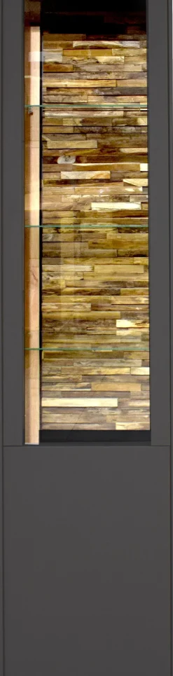 Mäusbacher Standvitrine »Faro« Faro Standvitrine: B 43 cm, Holz/Glas-Tür, LED-Licht, Push to open.