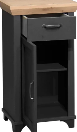 Mäusbacher Unterschrank »Mali« Landhausstil, Breite 45 cm, Höhe 83 cm, Metallgriffe