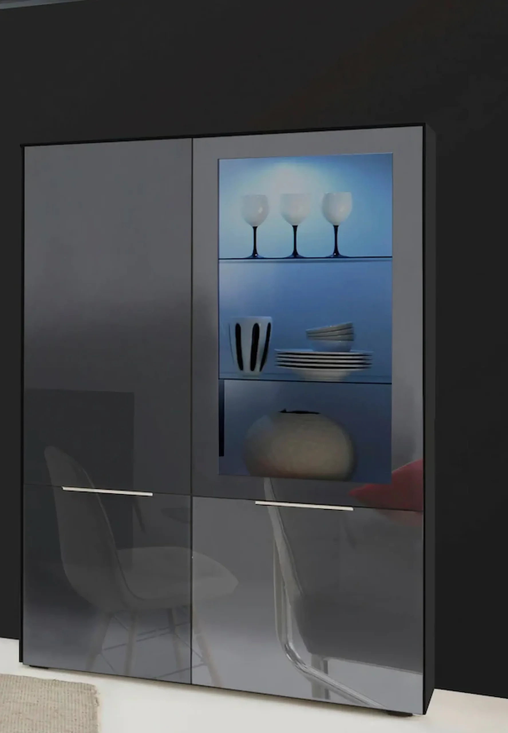 Mäusbacher Vitrine »Mix Box 0771_VR_1-1GL« Höhe 179 cm