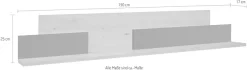 Mäusbacher Wandboard »Faro« Faro Wandboard , Breite 150 cm, modernes Wandregal