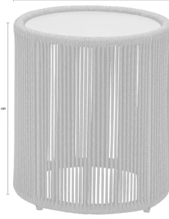 Musterring Beistelltisch »Freilicht Formentera« Kompakter Durchmesser von 36 cm, ideal für kleine Outdoor-Flächen