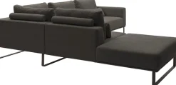 Musterring Ecksofa »JustB! PM100 Federkern & Kaltschaum, bequem, Breite 308cm, L-Form« mit Sitztiefenverstellung und Kissen, mit Metallkufe, Maße 290x308 cm