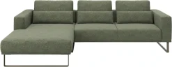 Musterring Ecksofa »JUSTB! PM100, stilvoller Lounge-Komfort von Musterring« Kollektion Bettina Zimmermann, optionaler Sitzvorzug & Fuß-Auswahl