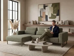 Musterring Ecksofa »JUSTB! PM100, stilvoller Lounge-Komfort von Musterring« Kollektion Bettina Zimmermann, optionaler Sitzvorzug & Fuß-Auswahl